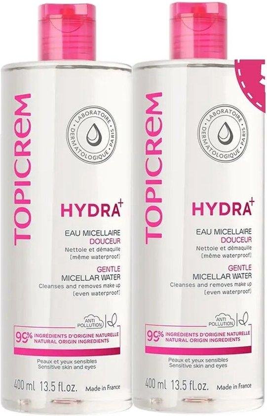 Topicrem Hydra+ Gentle Micellar Water Duo 2 X 400 Ml