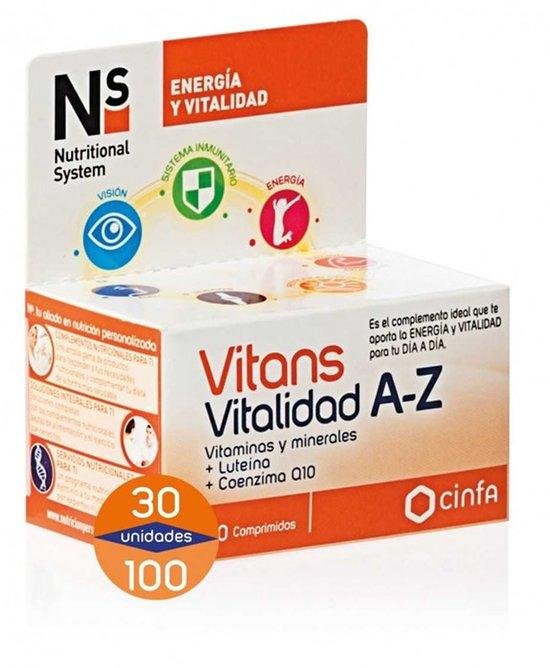 Ns Vitans Vitality A-Z 30 Tablets