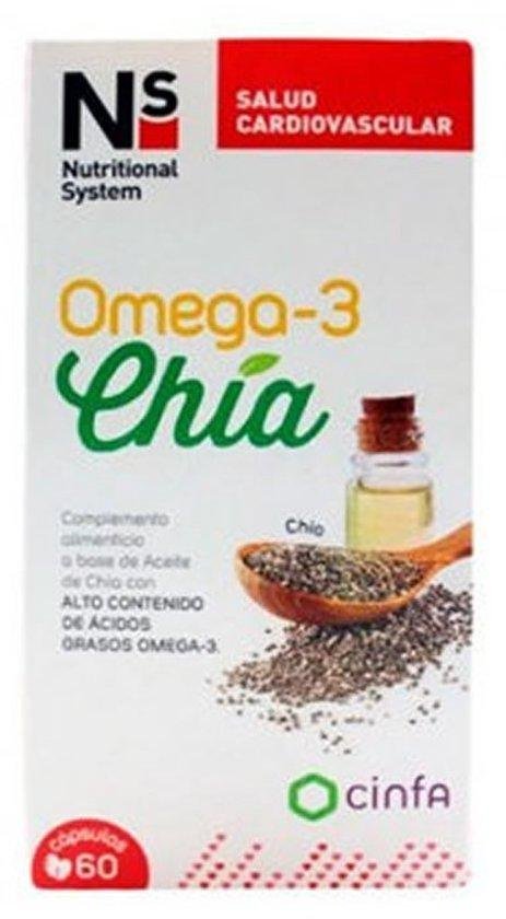 Ns Omega 3 Chia 60 Caps