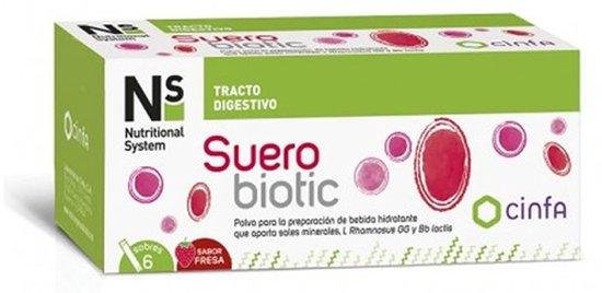 Ns Florabiotic Sueropro+ 6 Strawberry Sachets