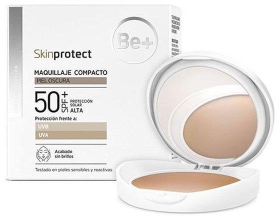 BE+ Skin Protect Compact Makeup Dark Skin SPF50