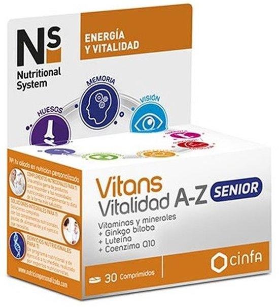 Ns Vitans Vitality A-Z Senior 30 Tablets