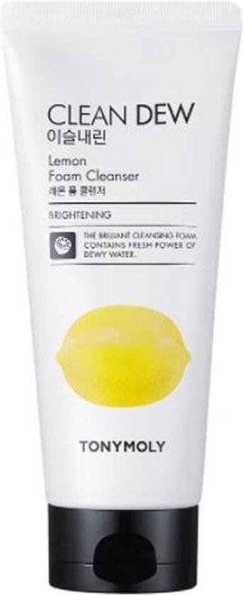 TonyMoly, Clean Dew, Lemon, Brightening, Cleansing Foam, 180 ml