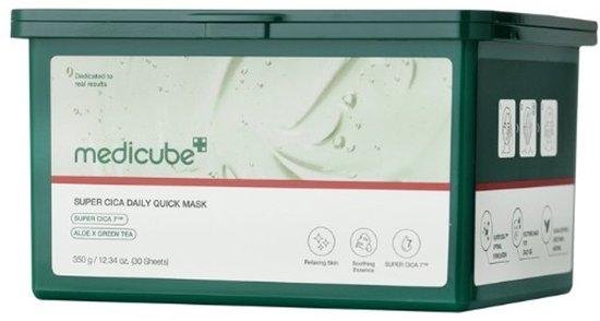 Medicube Super Cica Daily Quick Mask 30 pcs