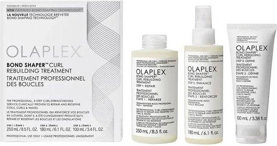 Olaplex Bond Shaper Curl Rebuilding Treatment Kit