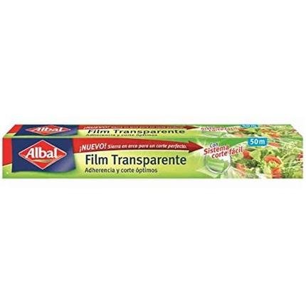 Albal Film Transparente Con Sistema Corte FAcil 50 Metros