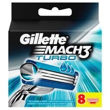 Gillette Mach3 Turbo 8 Pieces Razor Blades