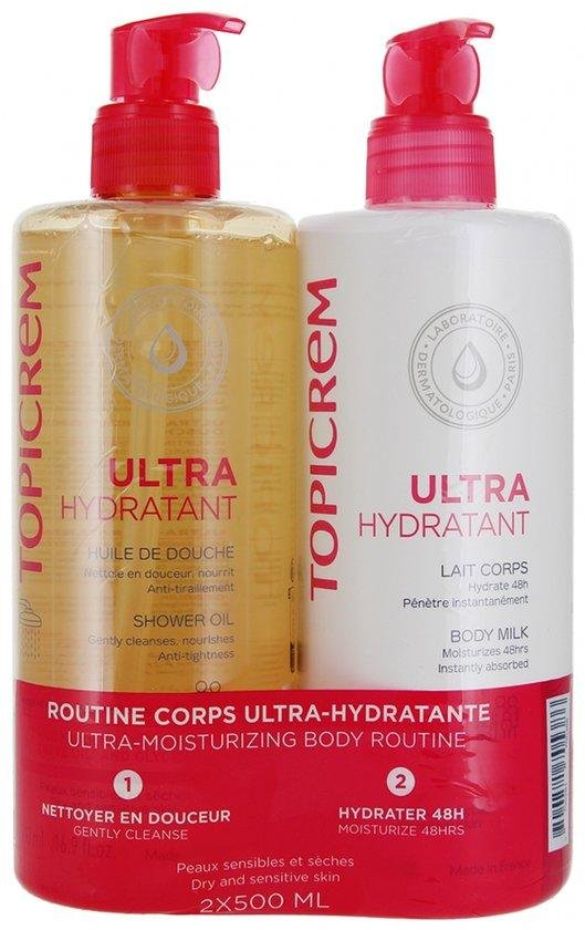 UH ULTRA MOISTURIZING MILK 500 ML + SHOWER OIL 500 ML PACK 2 pcs