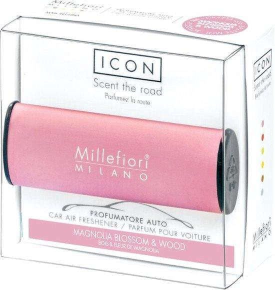 Millefiori Milano Icon Car Air Freshener Magnolia Blossom & Wood Classic