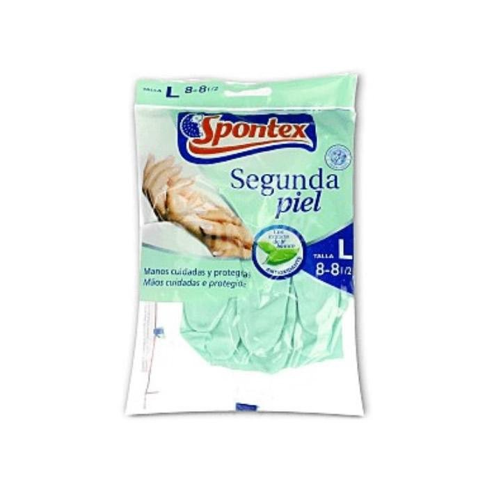 Second Skin Gloves Size L By Spontex 1 Pcs