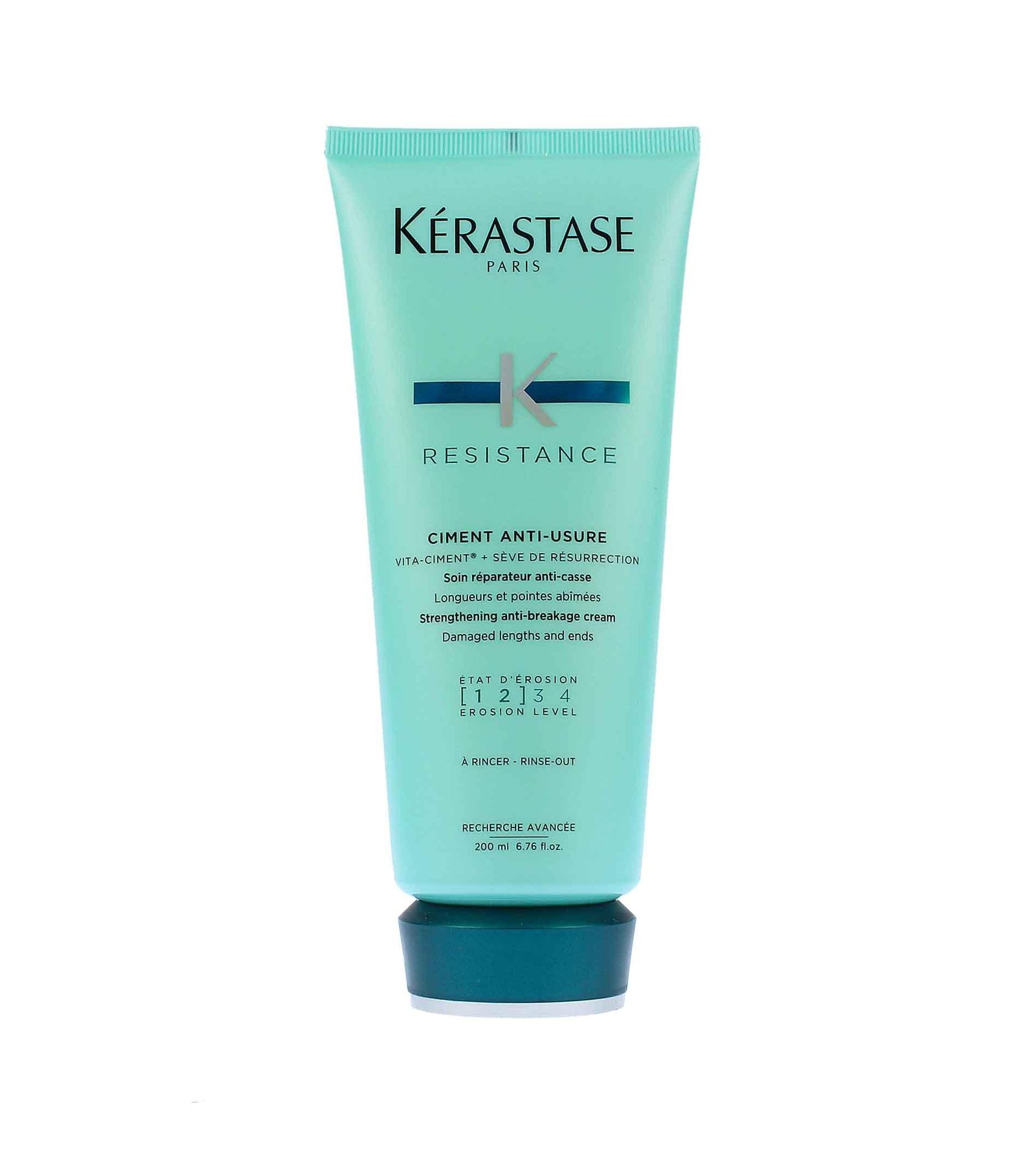 Krastase Resistance Ciment Anti-Usure posilujc kondicionr pro pokozen vlasy a roztepen koneky 200 ml