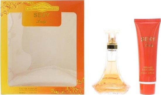 Set Designer French: Sexy Lady, Eau De Parfum, For Women, 100 ml + Sexy Lady, Hydrates, Body Lotion, 90 ml