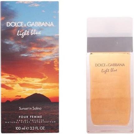 Dolce Gabbana Light Blue Sunset In Salina Eau De Toilette Spray 100 ml for Women